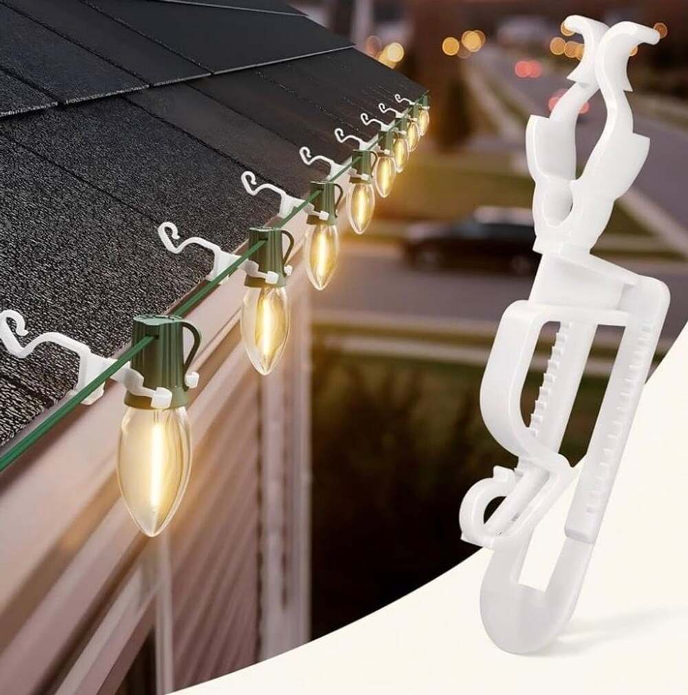 Brightown Universal Christmas Light Clips 400 Pack